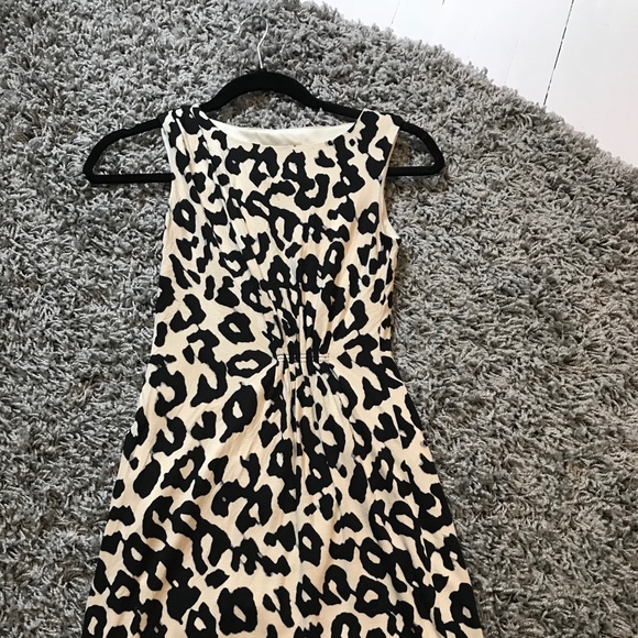 LOFT Dresses & Skirts - LOFT animal print knit fitted dress